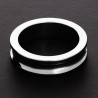 Triune Cockring en Acier Belowed 15mm